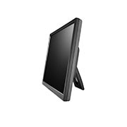 LG Monitor LED Touchscreen de 17'', 180 degree right view with stand, 17MB15TP-B, thumbnail 4
