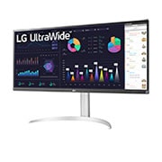 LG Monitor 21:9 UltraWide™ Full HD IPS de 34'' cu AMD FreeSync™, vedere laterală la -15 de grade, 34WQ650-W, thumbnail 2