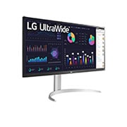 LG Monitor 21:9 UltraWide™ Full HD IPS de 34'' cu AMD FreeSync™, vedere din perspectivă, 34WQ650-W, thumbnail 4