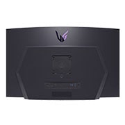LG Monitor curbat pentru gaming UltraGear™ OLED 45'' | DisplayHDR True Black 400 800R, 240Hz, 0.03ms (GtG), Vedere posterioară mărită cu luminile oprite, 45GS95QE-B, thumbnail 11