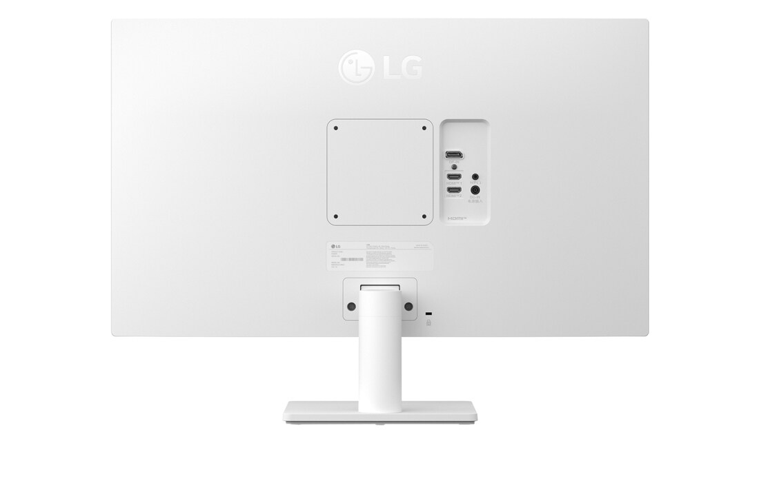 LG Monitor 4K UHD UltraFine™ IPS de 27'', rear view, 27US500-W, thumbnail 7