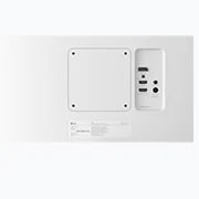 LG Monitor 4K UHD UltraFine™ IPS de 27'', close-up view of ports, 27US500-W, thumbnail 9