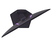 LG Monitor pentru gaming 32'' UltraGear™ Dual-Mode OLED | 4K UHD, 0.03ms (GtG), DisplayHDR True Black 400,  H42 -30 degree swivel monitor top view, 32GS95UV-B, thumbnail 11