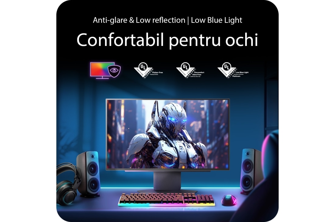 LG Monitor pentru gaming LG UltraGear™ 27-inch OLED 480Hz QHD | 0.03ms (GtG), DP 2.1, DisplayHDR True Black 400 , 27GX790A-B, thumbnail 18