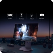 LG Monitor pentru gaming LG UltraGear™ 27-inch OLED 480Hz QHD | 0.03ms (GtG), DP 2.1, DisplayHDR True Black 400 , 27GX790A-B, thumbnail 16