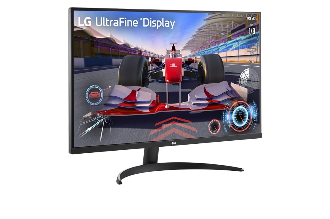 LG Monitor 31,5'' UltraFine 4K HDR, +15 degree side view, 32UR500K-B, thumbnail 2