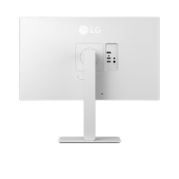 LG Monitor de 27'' 4K UHD UltraFine™ IPS, rear view, 27US550-W, thumbnail 3