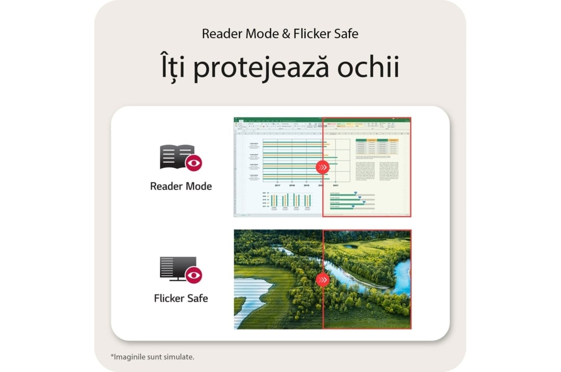 LG Monitor curbat UltraWide QHD de 34'' cu USB Type-C™, Iti protejeaza ochii, 34WR55QK-B, thumbnail 13