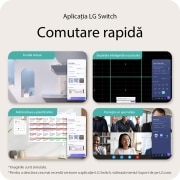 LG Monitor curbat UltraWide QHD de 34'' cu USB Type-C™, Comutare rapida, 34WR55QK-B, thumbnail 12