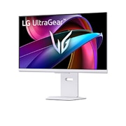 LG Monitor pentru gaming,  LG UltraGear™ de 32 inci, 144Hz , UHD 4K AI Smart | 1ms (GtG), webOS, -15 degree side view, 32G810SA-W, thumbnail 2