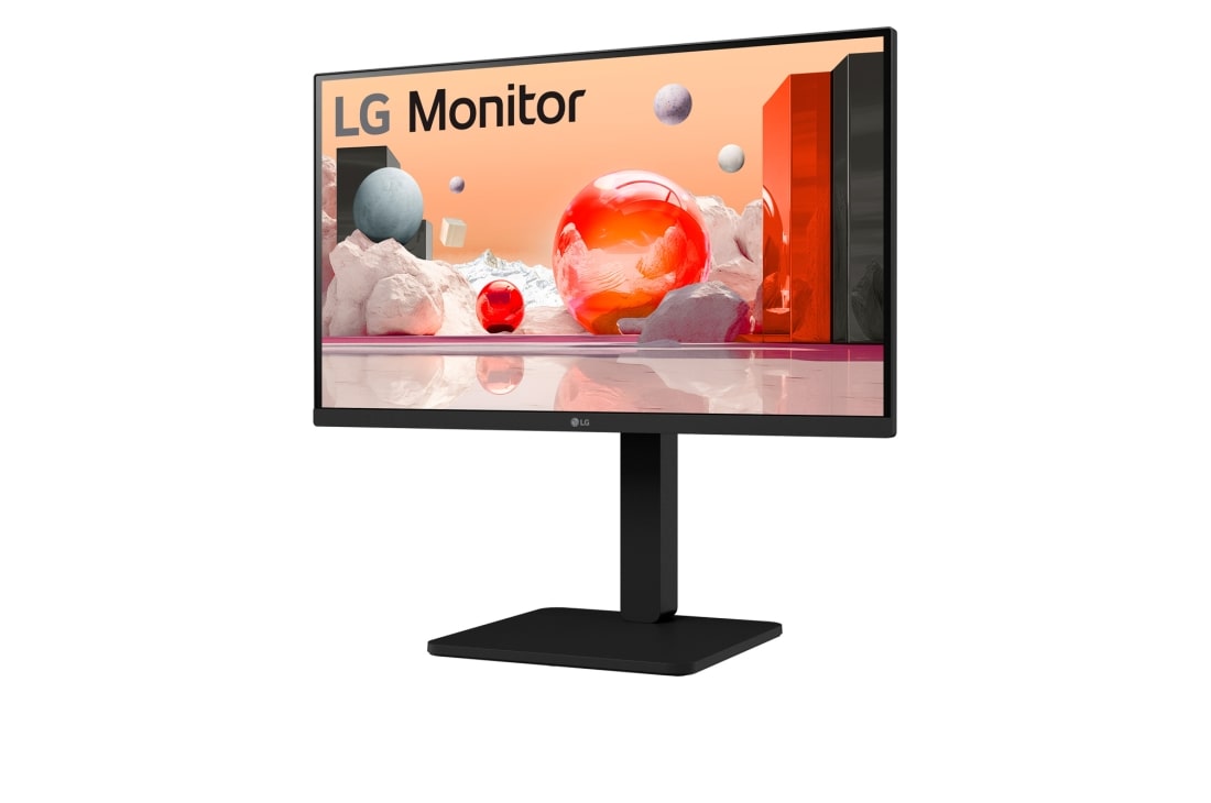 LG Monitor IPS Full HD de 24'', vedere laterală la -15 grade, 24BA550-B, thumbnail 2
