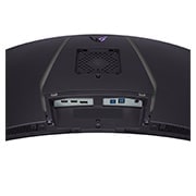 LG Monitor curbat pentru gaming UltraGear™ OLED 800R 39'' | 21:9 Ultra-WQHD 240Hz, 0.03ms (GtG), DisplayHDR True Black 400, vedere prim-plan a porturilor, 39GS95QE-B, thumbnail 11