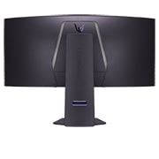 LG Monitor curbat pentru gaming UltraGear™ OLED 800R 39'' | 21:9 Ultra-WQHD 240Hz, 0.03ms (GtG), DisplayHDR True Black 400, vedere posterioară, 39GS95QE-B, thumbnail 7