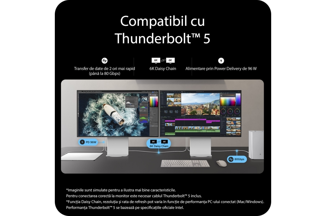 LG Monitor LG UltraFine™evo de 31,5'', Nano IPS 6K cu Thunderbolt™ 5, 32U990A-S, thumbnail 14