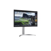LG Monitor IPS 27” UHD 4K cu rată de contrast 2000:1, vedere laterală la +15 grade, 27UQ850V-W, thumbnail 3