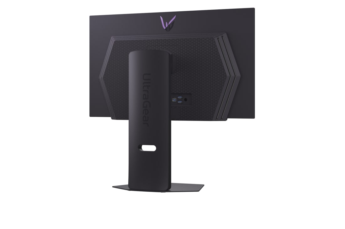 LG UltraGear™ Monitor de gaming OLED de 27'', generația a 4-a, 280Hz, QHD, vedere din perspectivă spate, 27GX700A-B, thumbnail 7