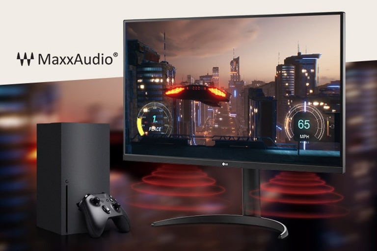 Immersive experience in 4K HDR console gaming.