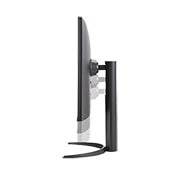 LG Monitor LG UltraFine de 32'', afișaj 4K, HDR10, Black Stabiliser, difuzoare stereo, Vedere laterală a monitorului coborând pentru ajustarea înălțimii, 32UR550K-B, thumbnail 9
