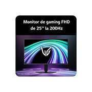 LG Monitor de gaming LG UltraGear™ Full HD de 25”, 200 Hz, 25G523B-B, thumbnail 4