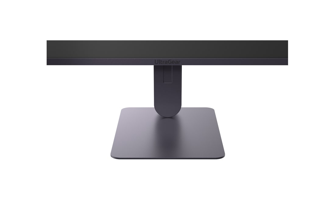 LG Monitor de gaming LG UltraGear™ G4 de 27”, Full HD IPS, 144 Hz, cu reglare pe înălțime și înclinare, 'Vedere frontală a suportului și bazei monitorului, 27G414B-B, thumbnail 15