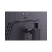 LG Monitor de gaming LG UltraGear™ 27 inch 180Hz 4K UHD 27G810A cu mod dual, DCI-P3 95% (tipic), VESA DisplayHDR™ 400, 1ms GtG, HDMI 2.1, vedere de sus cu monitorul rotit la +30 grade, 27G810A-B, thumbnail 13
