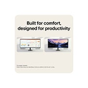 LG Monitor curbat LG UltraWide™ WQHD de 34”, 144 Hz, HDR10, cu AMD FreeSync™ Premium, Vedere din spate a monitorului cu porturi duale vizibile, 34U620B-B, thumbnail 11