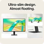LG Monitor LG U4 de 27”, IPS Full HD, 144 Hz, Monitorul LG FHD cu un design al suportului subțire, care reduce la minimum spațiul ocupat pe birou și sprijină un spațiu de lucru curat., 27U411B-B, thumbnail 10