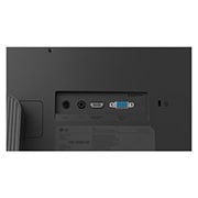 LG Monitor LG U4 de 27”, IPS Full HD, 144 Hz, Vedere de aproape a porturilor din spate ale monitorului LG FHD, inclusiv HDMI 2.2, ieșire căști și DC-IN., 27U411B-B, thumbnail 13