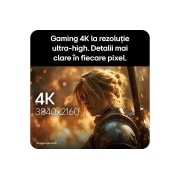 LG Monitor de gaming OLED UltraGear evo GX8 de 32”, primul monitor de gaming OLED 4K de 32” din lume cu upscaling AI, 32GX870B-B, thumbnail 6