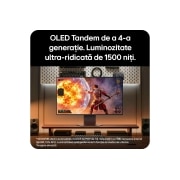 LG Monitor de gaming OLED UltraGear evo GX8 de 32”, primul monitor de gaming OLED 4K de 32” din lume cu upscaling AI, 32GX870B-B, thumbnail 7