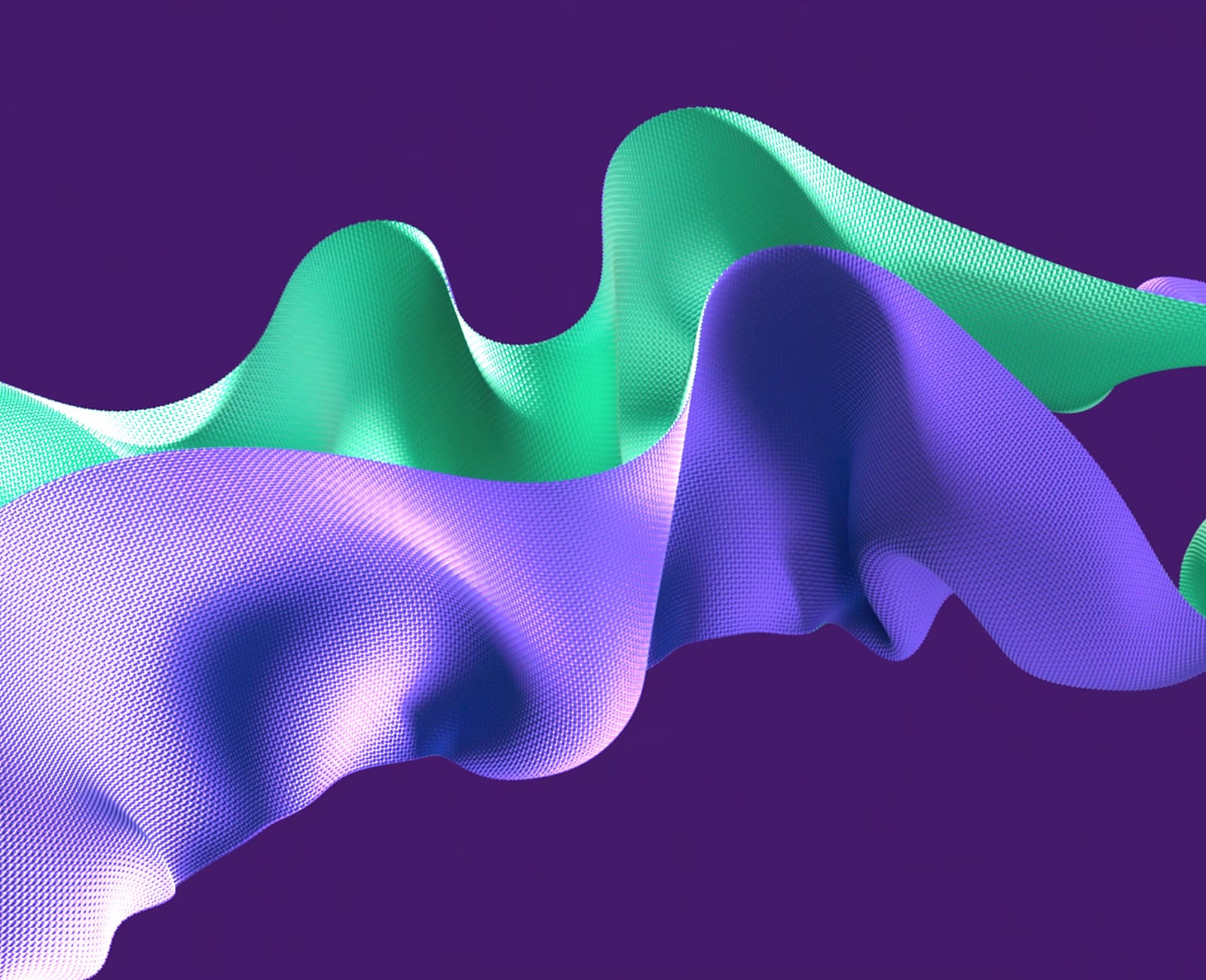 LG OLED evo M4 afișează pe ecran o operă abstractă în nuanțe de mov și mentă. Apoi, televizorul se retrage și se rotește la un unghi de 45 de grade, dezvăluind un Zero Connect Box în fața televizorului. Un semnal Wi-Fi roșu apare și un fascicul roșu se îndreaptă spre televizor, de unde emană cercuri roșii. Culorile mov și mentă se reflectă în spațiul de sub televizor.