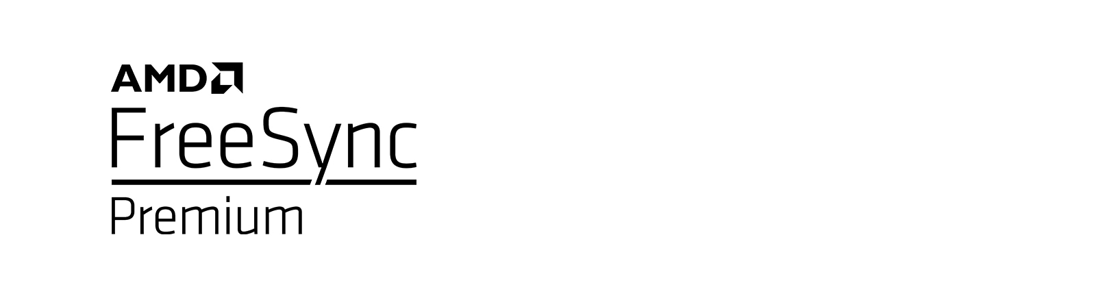 Emblema AMD FreeSync™ Premium