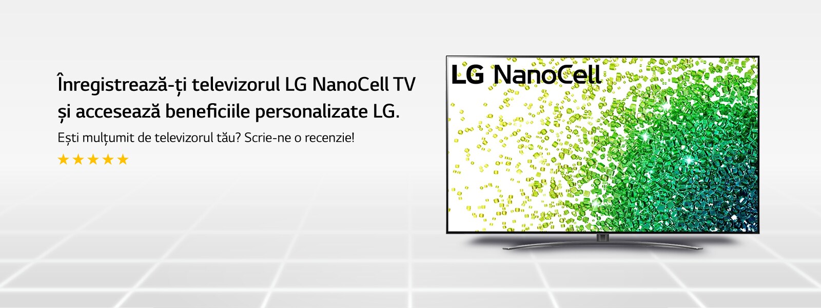 O experiență îmbunătățită<br> cu televizorul NanoCell LG