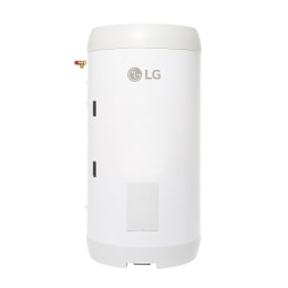 Vedere frontală a rezervorului de apă pentru pompele de căldură aer-apă LG