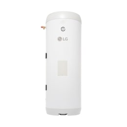 Vedere frontală a rezervorului de apă pentru pompele de căldură aer-apă LG