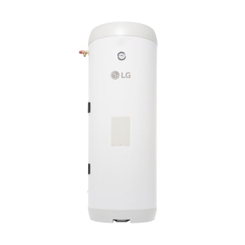 Vedere frontală a rezervorului de apă pentru pompele de căldură aer-apă LG