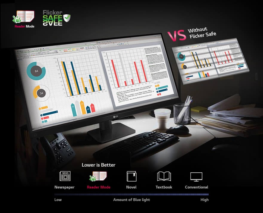 BUSINESS MONITOR LG ULTRAWIDE 21:9 