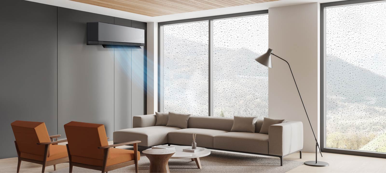 Aer condiționat LG cu Comfort Humidity Control ajustează automat fluxul de aer