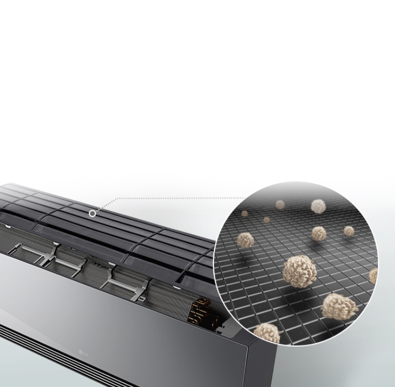 Particulele mari de praf sunt capturate la prima linie de apărare, prevenind acumularea impurităților în sistemul de aer condiționat.