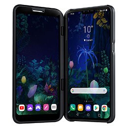 Smartphone LG V50 | Design de tip Fold | 5G |Display POLED FullVision 6.4" QHD | Cinci camera foto | Sunet surround 32 BIT HI-FI QUAD DAC | 128GB2