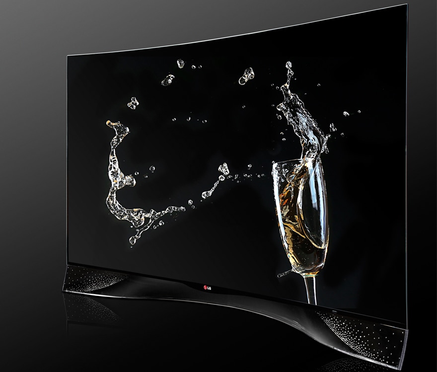 Creat cu Cristale Swarovski | OLED TV Curbat