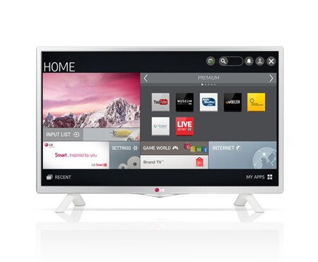 LG Smart TV with IPS panel, 22LB490U