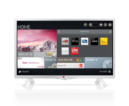 LG Smart TV with IPS panel, 28LB490U