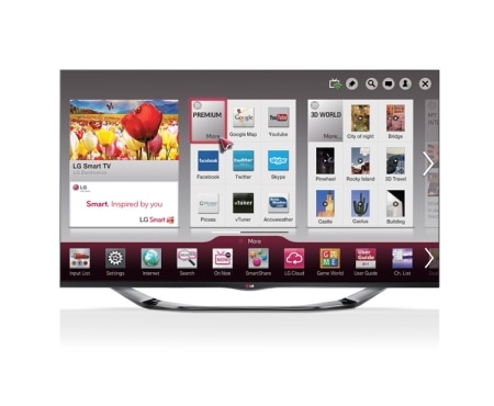 LG 42 inch CINEMA 3D Smart TV LA690S, 42LA690S