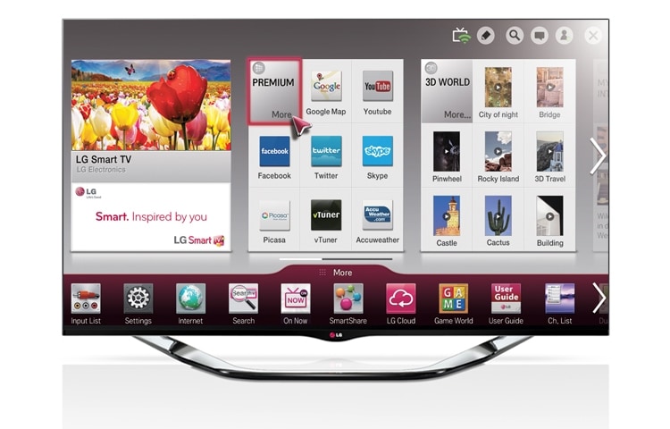 LG 60 inch CINEMA 3D Smart TV LA860V, 60LA860V, thumbnail 1