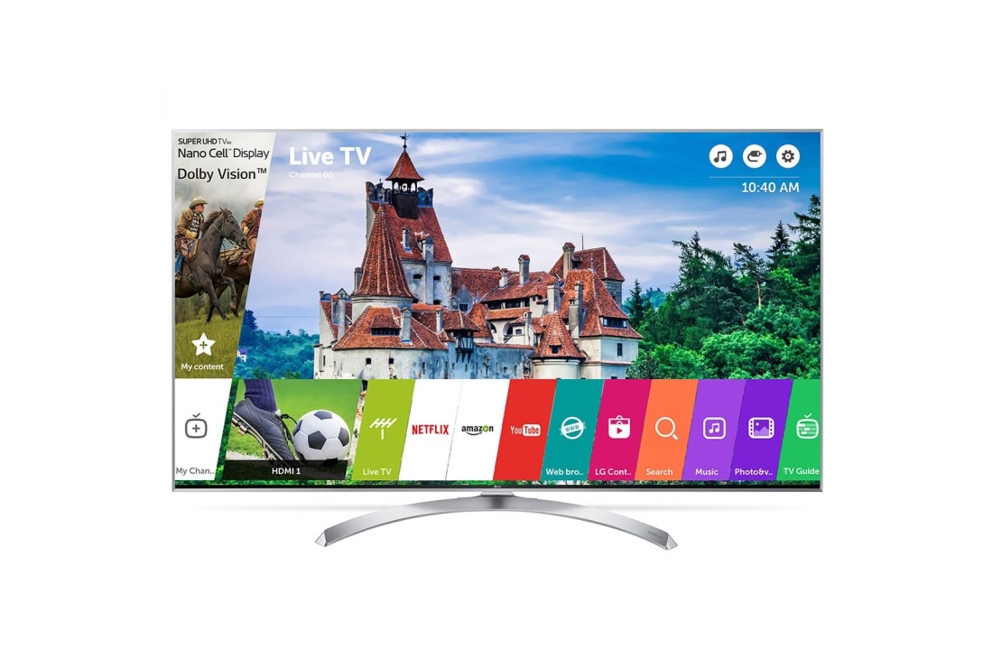 LG SUPER UHD 4K NanoCell, 60SJ810V