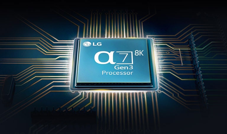 Cip alpha 7 montat pe o placă de bază TV