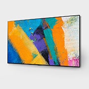 LG OLED GX | 65inch 4K ULTRA HD | Dolby Vision IQ & Atmos | Procesor α9 gen. a 3-a cu IA | Nvidia G-Sync | Funcții SPORT, vedere laterală la 30 de grade, OLED65GX3LA, thumbnail 2