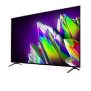 LG 8K NanoCell TV, vedere laterală la 30 de grade, 75NANO973NA, thumbnail 3