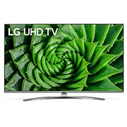 LG UN8100 | 55 inch 4k UHD TV | Procesor Quad Core 4K | HDR 10 PRO | Ultra Surround | Funcții Gaming | Funcții SPORT, vedere frontală cu imagine continuă, 55UN81003LB, thumbnail 1